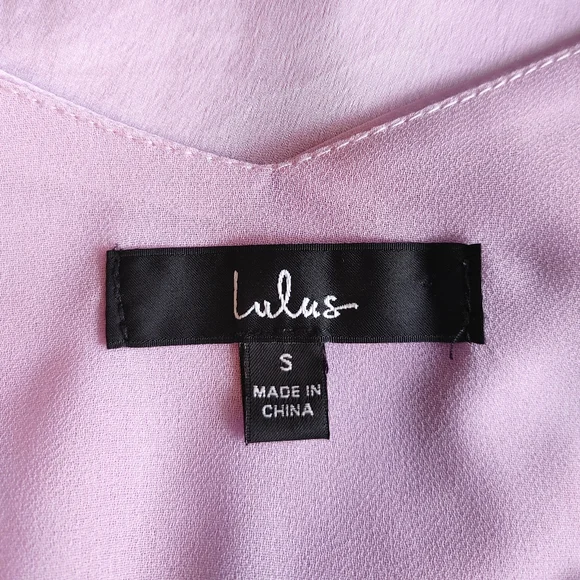 Lulus Cherish The Day Lilac Satin Lace Cami - Purple/ Pink - Small - Picture 9 of 9